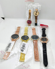 Mixed Lot Of 6 Womens New Watches Various Off Brands, Styles Lot #2