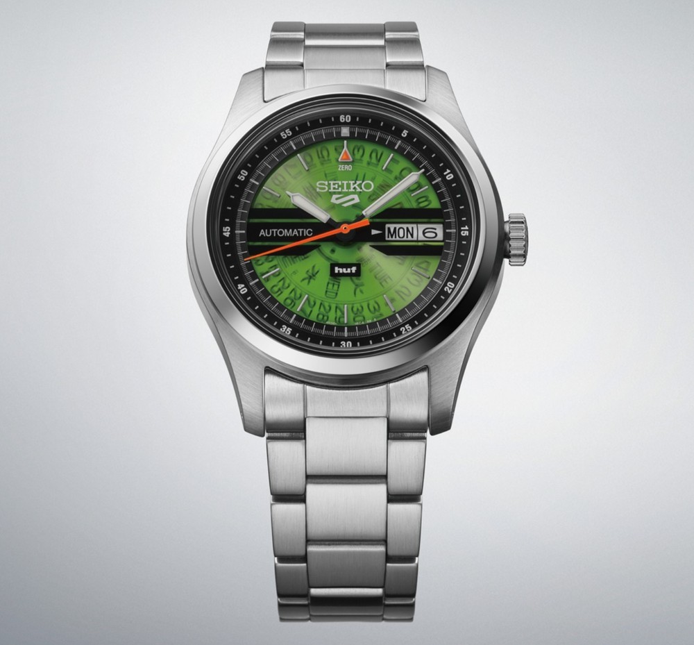 Seiko 5 Sports x HUF Limited Edition SRPM09 – NEW | Full Set | Unworn