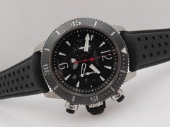 JAEGER-LECOULTRE MASTER COMPRESSOR DIVING NAVY GMT Q178T470 + PAPERS 2015 WATCH