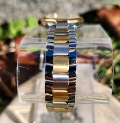 Baume & Mercier Mini Riviera 65507 Stainless / 18K Yellow Gold 22mm Ladies Watch