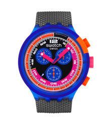 SWATCH NEON PARTY TO THE MAX SB06N102 Wristwatch Oversize Retro Watch Brand NEW