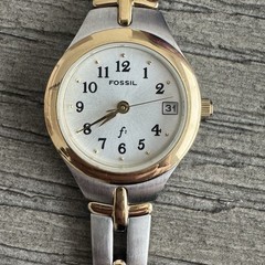 Vintage LADIES FOSSIL WRIST WATCH, QUARTZ ,ES-9439 New In Original Box With Tags