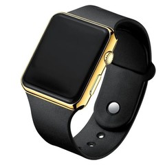 LED Digital Watch Men Women Sports Silicone Strap Waterproof Casual Wristwatch