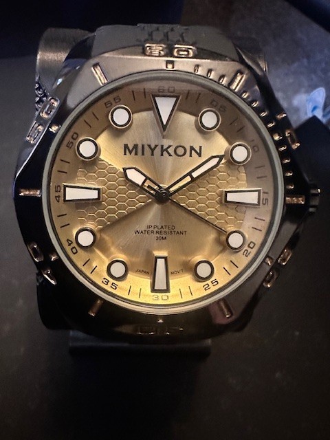 Men’s Dive Miykon Scratch Resistant Watch 48mm, 0357