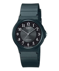 Casio MQ-24-1B3L Analog Black Dial Resin Strap Quartz Casual Watch Unisex