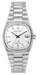 Bulova Classic Super Seville 262kHz Precisionist Silver Dial 96B444 Mens Watch