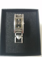 Vintage Rare Guess W850221 Stainless Steel Womens Watch