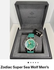 Zodiac Super Sea Wolf Men’s beautiful green dial