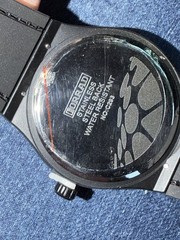 NIB FORRAD Luxury Men’s Skeletonized Dial Matte Black Sports Wristwatch