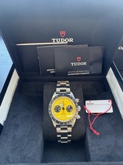 2026 Tudor Black Bay Chrono 39 Yellow Dial Bumblebee m79310n-0001 Unworn NEW
