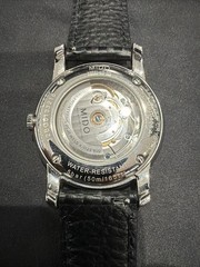 mido baroncelli automatic 5bar Chronometer With Silver Face And Rose Gold