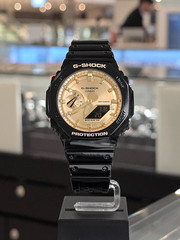 Casio G-Shock GA-2100GB-1ADR Black Gold Analog Digital Men’s Watch 200M