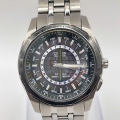 CITIZEN Attesa H115-T013104 Eco-Drive Radio Solar World Time Men’s Watch