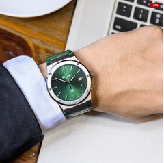 Salvatore Ferragamo F-80 Classic Quartz Green Dial Men’s Watch SFDT00119