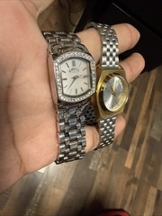 Nixon Small Time Teller Women’s Gold/Silver Tone + Women’s Callaway Golf Silver