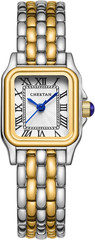 Reloj de Oro para Mujer Pulsera Vintage Chica con Caja Rectangular Elegante