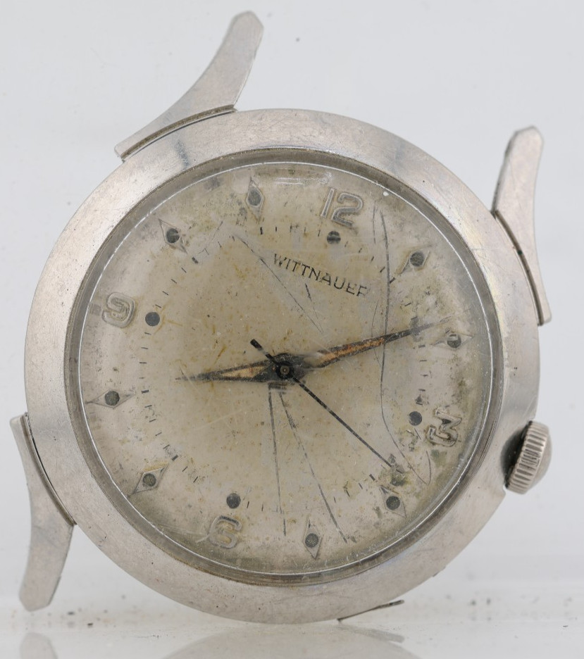 WITTNAUER cal. 11ESB, 17j SWISS WRIST WATCH, 33.5mm, FOR REPAIR (LQ)