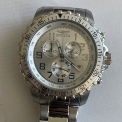 Invicta Specialty Men’s Quartz Chronograph Tachymeter 45mm Silver SS Watch