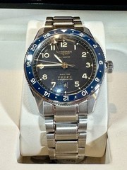 New Longines Spirit Zulu Time Automatic Grey Dial Men’s Watch L3.812.4.63.6