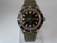 Enicar Sherpa Ultrasonic Divette Automatic Stainless Steel Vintage