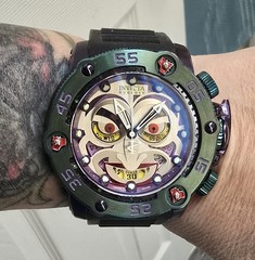 Invicta Reserve Mens Joker Watch DC Comics Model 34937 Limited Edition 0359/4000