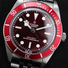 Tudor Black Bay 58 2024 39mm Steel Case Burgandy Dial Aluminium Bezel Jubilee