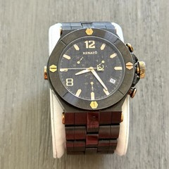Renato Wilde Beast Men’s – 262 Grams Stainless Steel Watch W2039 Not Running