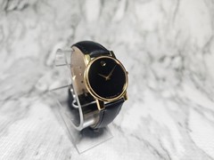 Movado Museum 87.G4.875 Gold-Plated Swiss Quartz Watch