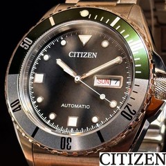 Citizen NH7531-50E Automatic Analog Watch Mens Black Dial 42mm 20cm Wrist Date