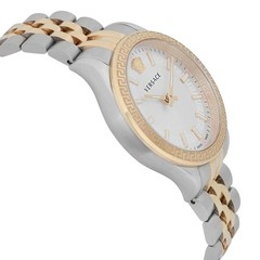 Versace Hellenyium Two Tone Stainless Steel 36MM Quartz Watch VEHU01024
