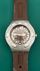 Swatch Irony Scuba 200 Quartz Watch Used Authentic Water Resistant Japan Vintage
