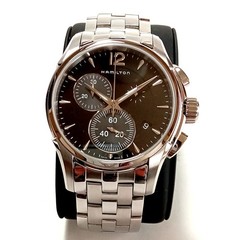 [B1Y] HAMILTON Men’s Watch Jazzmaster Chronograph Quartz 42mm Black [k7n]