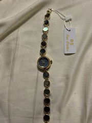 Vintage-style Bee Sister (BS) Quartz Watch for Women Stainless Steel Band New