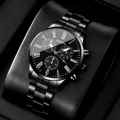 Men’s Fashion Business watch, Simple casual quartz watch, Daily and work accesso