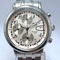 Orient Dax London Chronograph Quartz Watch 37mm wrist 17.5cm/6.9in Analog