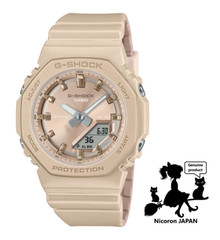 CASIO G-SHOCK Woman’s Watch GMA-P2100ST-9AJF ANALOG-DIGITAL beige Cute kawaii