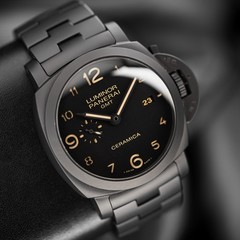 Panerai Luminor GMT Men’s Black Watch – PAM00438 Excellent Condition B&P