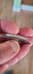 Rolex 100% genuine 1967 vintage 20mm riveted 7206/6636 clasp and extra,5512,1675