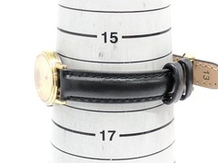 SEIKO Exceline Quartz Dress Watch 3 Hand Gold Dial Gold Case wrist 16.0cm/6.3in