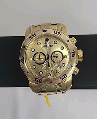 Invicta Pro Diver 0074 Mens Watch, Scuff On Band-See Pictures