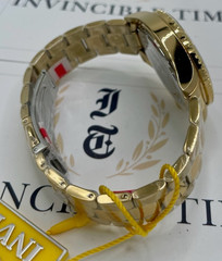 Invicta Elite Diamond 0.76 Carat Diamond Unisex Watch – 38mm, Gold (48777)