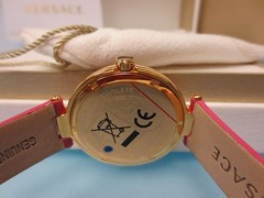 Versace Women’s VK6030013 Mystique Foulard Rose Gold Ion-Plated Diamond Watch