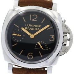 OFFICINE PANERAI LUMINOR 1950 3 DAYS PAM00423 47mm SS Black #C18541