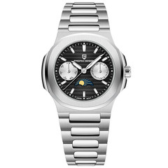 PAGANI DESIGN PD-1786 Women’s Quartz Watch Sapphire Crystal Date Stainless Steel