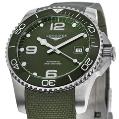 New Longines HydroConquest Automatic 41mm Green Dial Men’s Watch L3.781.4.06.9