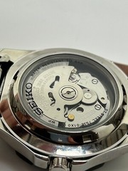 Seiko 5 Sports 7S36-01X0 40mm Automatic Black Dial Stainless Band w/ EXTRA LINKS