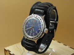 U-boat VOSTOK Komandirskie Automatic Navy watch w/date Soviet USSR