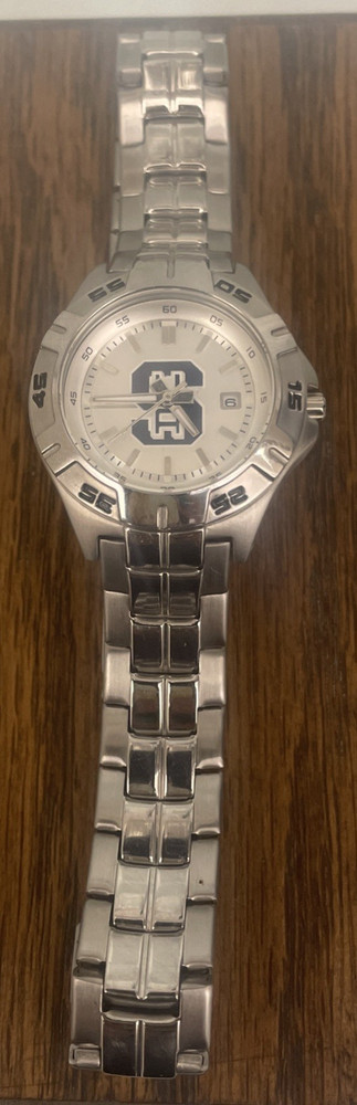 Vtg Fossil Watch Stainless Steel 100M 330ft Water Resistant PR 5339 1.5″Dial