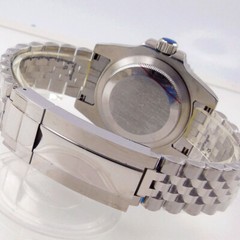 200M Waterproof Diver NH35 PT5000 Men Watch Black Dial Luminous Jubilee Strap