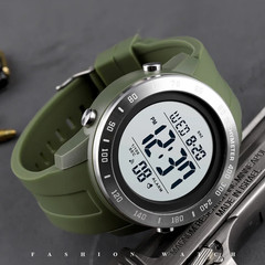 Digital Wristwatches for Mens Waterproof Chrono Count down Hour Homme Big Dial